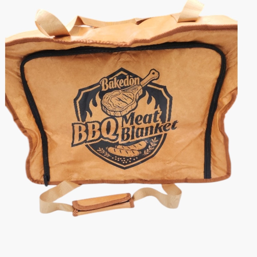 Bakedon BBQ Meat Resting Blanket - Insulated Brisket Bag for Smoking & Grilling